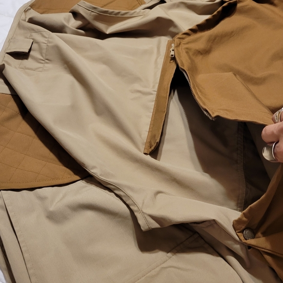 Cabela's men's Outdoor Gear zip up lining hunting hiking fishing vest size large - Picture 14 of 16